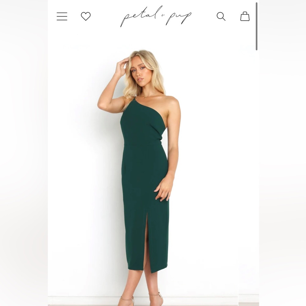 Petal & Pup XIOMAR DRESS - EMERALD
